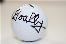 Bob Goalby Signed Titleist 2 Logo Golf Ball JSA ALOA