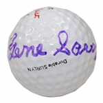 Gene Sarazen Signed Titleist DT 4 Logo Golf Ball - Signed in Purple JSA ALOA
