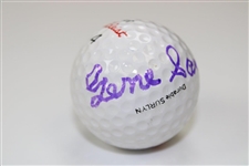 Gene Sarazen Signed Titleist DT 4 Logo Golf Ball - Signed in Purple JSA ALOA