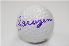 Gene Sarazen Signed Titleist DT 4 Logo Golf Ball - Signed in Purple JSA ALOA