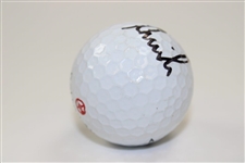 Annika Sorenstam Signed Callaway 2 Logo Golf Ball JSA ALOA
