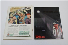 1986 Golf World Magazine with 1957 & 1959 Golf Digest, 1954 Newsweek, & 1971 Golf Magazine
