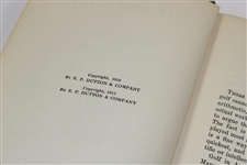 1917 'The New Golf' Book by P.A. Vaile