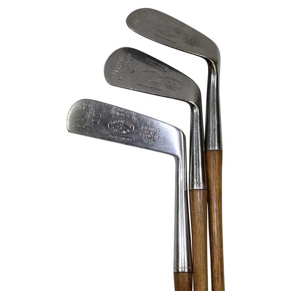 MacGregor DuraLite Stainless Steel Irons with The Crawford McGregor & Canby Co. Shaft Stamps