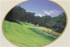Vinny Giles' Pine Valley Golf Club John Arthur Brown Trophy Lenox Plate - 2002