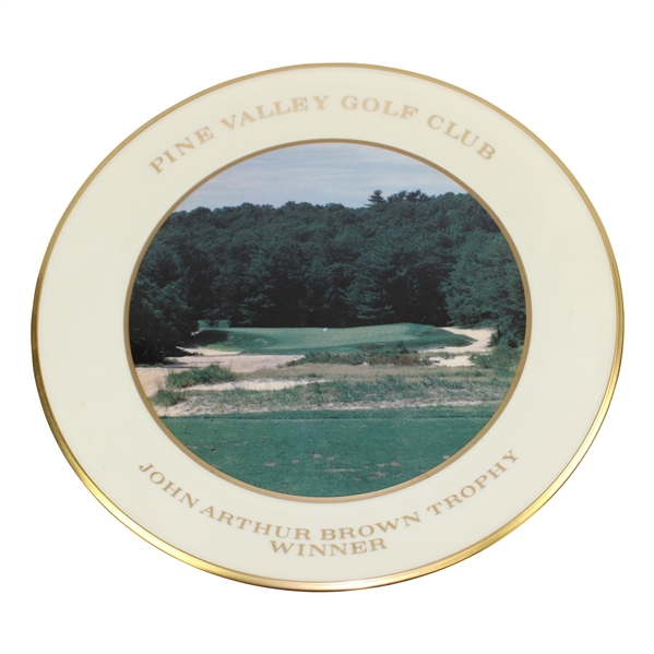 Vinny Giles Pine Valley Golf Club John Arthur Brown Trophy Winner Lenox Plate - 1994