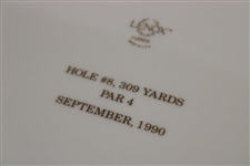 Vinny Giles' Pine Valley Golf Club Crump Memorial Cup Winner Lenox Plate - 1990