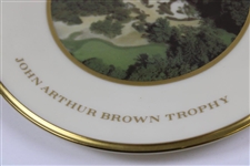 Vinny Giles' Pine Valley Golf Club John Arthur Brown Trophy Lenox Plate - 1913-1988