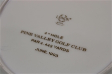 Vinny Giles' Pine Valley Golf Club John Arthur Brown Trophy Lenox Plate - 1913-1988