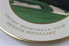 Vinny Giles' Pine Valley Golf Club Crump Memorial Cup Senior Medalist Lenox Plate with Box - 2007