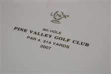 Vinny Giles' Pine Valley Golf Club Crump Memorial Cup Senior Medalist Lenox Plate with Box - 2007