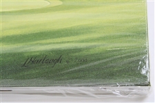 Vinny Giles' 2000 Masters Gift - Linda Hartough Signed Ltd Ed #4 Hole Floweing Crab Apple Canvas - Sealed