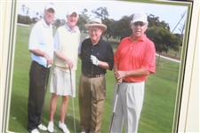 Vinny Giles' Personal US Amateur Champs Signed Trophy Photo Display - Giles, Murphy, Sigel, & Harris JSA ALOA