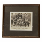 Vinny Giles Personal 1921 First USA Walker Cup Team Photo Print - Framed