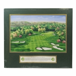Vinny Giles Personal The Oakmont Country Club Hole #12 Ltd Ed Matted Print #43/525