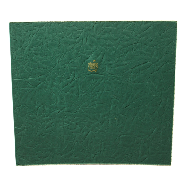 Vinny Giles Augusta National Golf Club 1971 Masters Tournament Amateur Dinner Photo in Folder