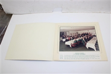 Vinny Giles' Augusta National Golf Club 1971 Masters Tournament Amateur Dinner Photo in Folder