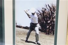 Vinny Giles' 2008 USGA Senior Amateur at Shady Oaks with Hogan Photo Display - Framed