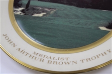 Vinny Giles' Pine Valley Golf Club 75 Years John Arthur Brown Trophy Medalist Lenox Plate - 1913-1988