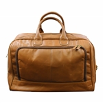 Vinny Giles Personal 2009 Augusta National Golf Club Ltd Ed Employee Masters Gift Leather Duffel Bag