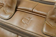 Vinny Giles' Personal 2009 Augusta National Golf Club Ltd Ed Employee Masters Gift Leather Duffel Bag