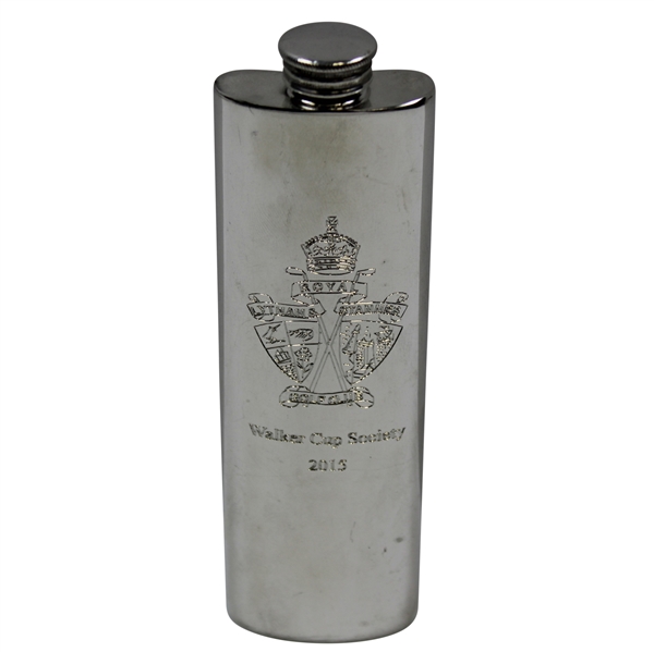 Vinny Giles Royal Lytham & St. Annes 2015 Walker Cup Society Pewter Slim Flask