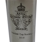 Vinny Giles' Royal Lytham & St. Annes 2015 Walker Cup Society Pewter Slim Flask
