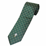 Vinny Giles Personal Unused Peter Millar Green Tie with Golfer - New