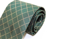 Vinny Giles' Personal Unused Peter Millar Green Tie with Golfer - New