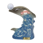 Vinny Giles' Personal 1991 AT&T Pebble Beach Pro-Am Dolphin Decanter