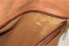 Vinny Giles' Personal Augusta National Golf Club Leather Garment Bag