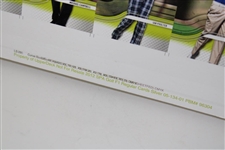 Vinny Giles' Personal Uncut Sheet of 2012 UpperDeck SPA Golf F1 Regular Cards Silver