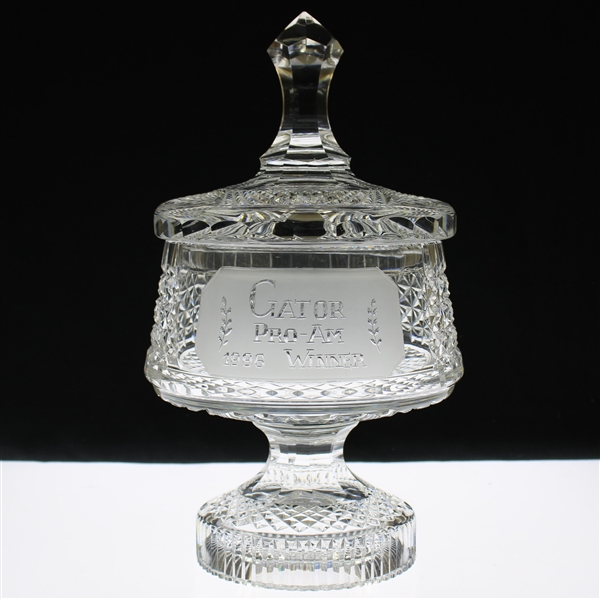 Robert Floyds 1996 Gator Pro-Am Winners Waterford Crystal Trophy
