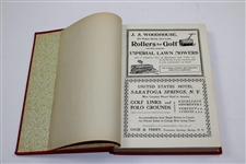 1900 USGA Official Golf Bulletin - Hardbound Copy