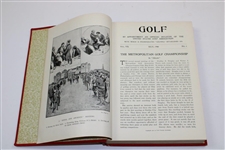 1900 USGA Official Golf Bulletin - Hardbound Copy