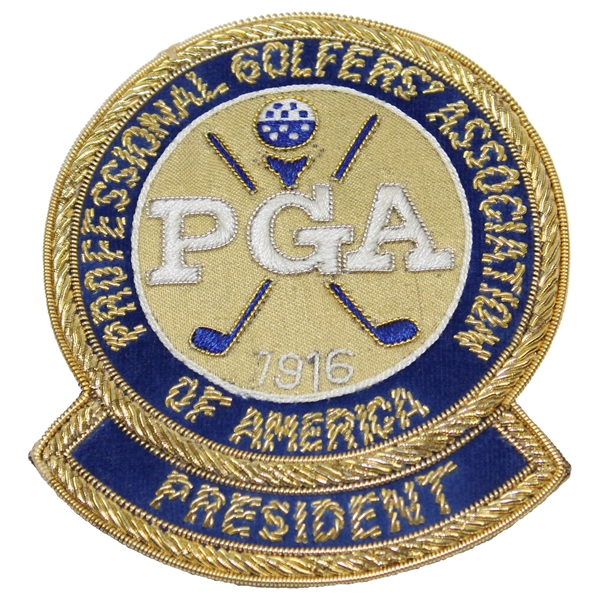 Professional Golfers Association (PGA) of America Undated President Crest