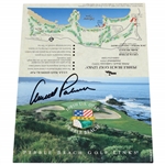 Arnold Palmer Signed 2000 US Open at Pebble Beach Scorecard JSA ALOA