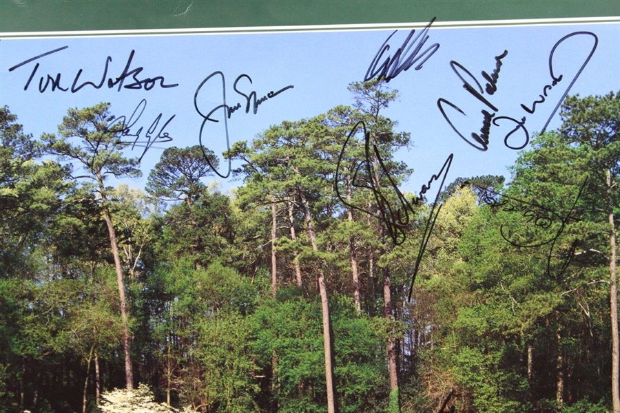 Masters Champs Multi-Signed 1994 Poster w/Picard, Hogan, Keiser, Seve, Middlecoff & 30 More! PSA FULL #AG53878