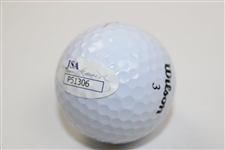 Dustin Johnson Signed Wilson 2016 Rio Olympics Logo Golf Ball JSA #P51306