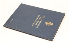 Robert 'Bobby' T. Jones Jr.’s Personal Copy of the 1958 World Amateur Golf Championship Program - Hardbound
