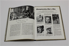 Robert 'Bobby' T. Jones Jr.’s Personal Copy of the 1958 World Amateur Golf Championship Program - Hardbound