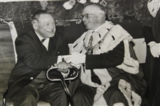 Bobby Jones at 'Freedom of St. Andrews for Bobby Jones' Wire Photo - 10-/10/1958