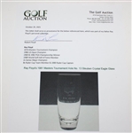 Ray Floyd's 1981 Masters Tournament Hole No. 13 Steuben Crystal Eagle Glass