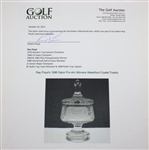 Robert Floyd's 1996 Gator Pro-Am Winners Waterford Crystal Trophy