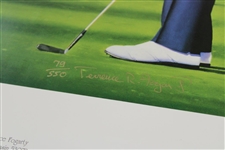 Gary Player Signed Ltd Ed Print by Artist Terrence Fogarty JSA ALOA