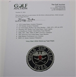 Vinny Giles' USGA World Cup Team Patch