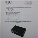 Vinny Giles' Augusta National GC 1975 Masters Tournament Member Gift - First Aid Kit