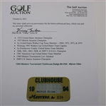 1994 Masters Tournament Clubhouse Badge #A-634 - Marvin Giles