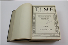 1930 Full Volume July-Dec TIME Magazine #051 w/Jones Grand Slam