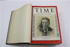 1930 Full Volume July-Dec TIME Magazine #051 w/Jones Grand Slam